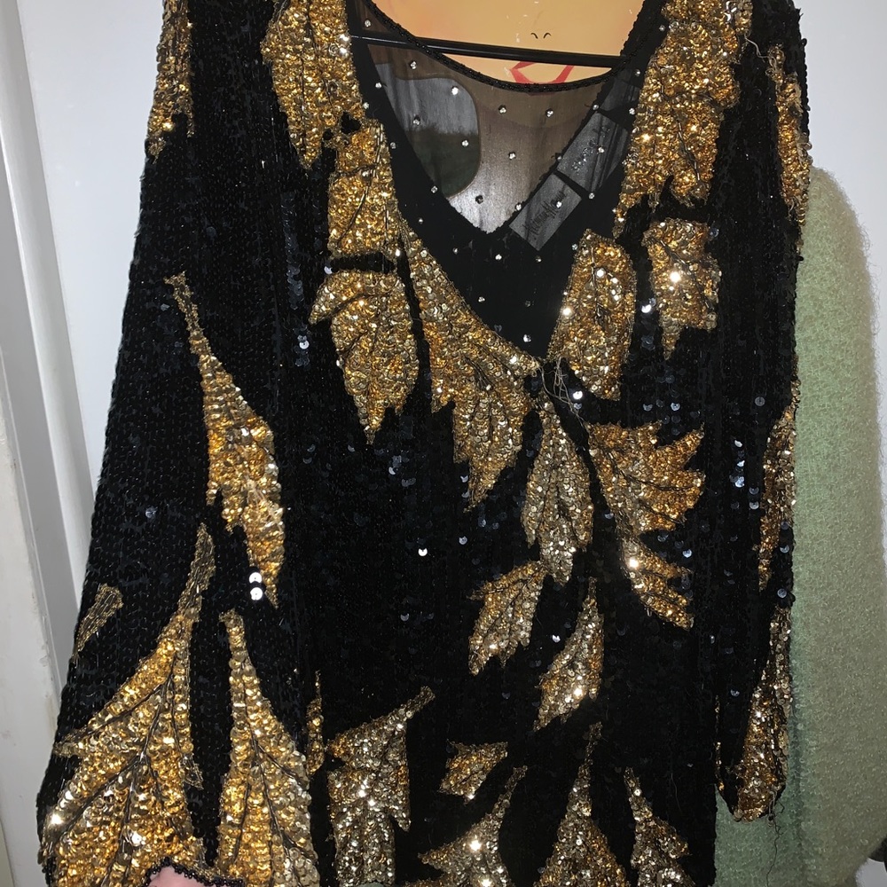 Nieman Marcus Vintage Sequinned Top Originally $250+
